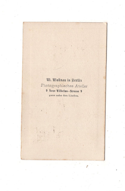 Fotografie Soldat - Berlin 1860er / CDV M1-07