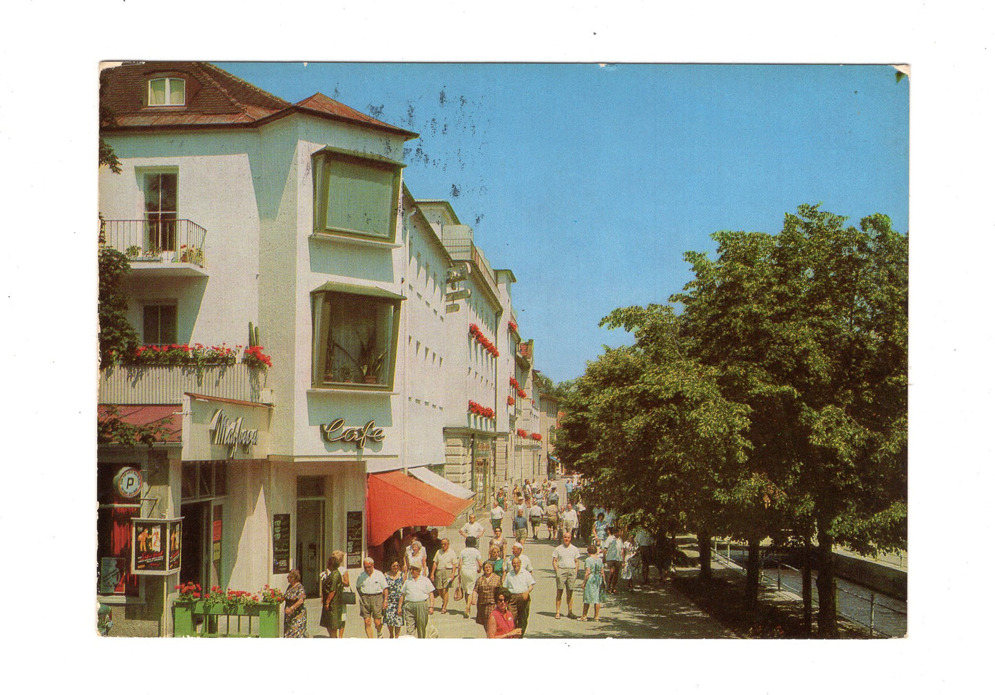 Ansichtskarte Bad Wörishofen / Allgäu / Kurpromenade mit Sebastianeum
