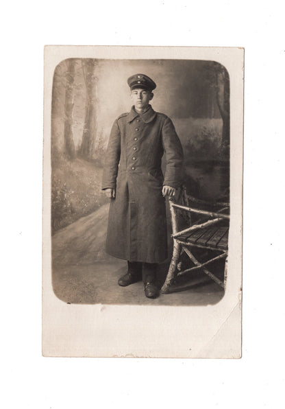Ansichtskarte / Foto / Portraitfoto Soldat