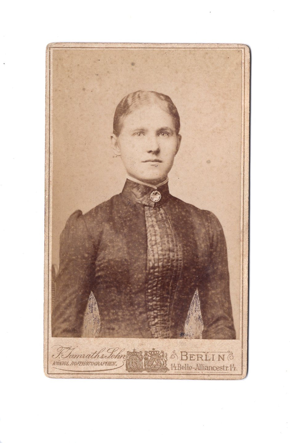 Fotografie Damenportrait - Berlin 1880er