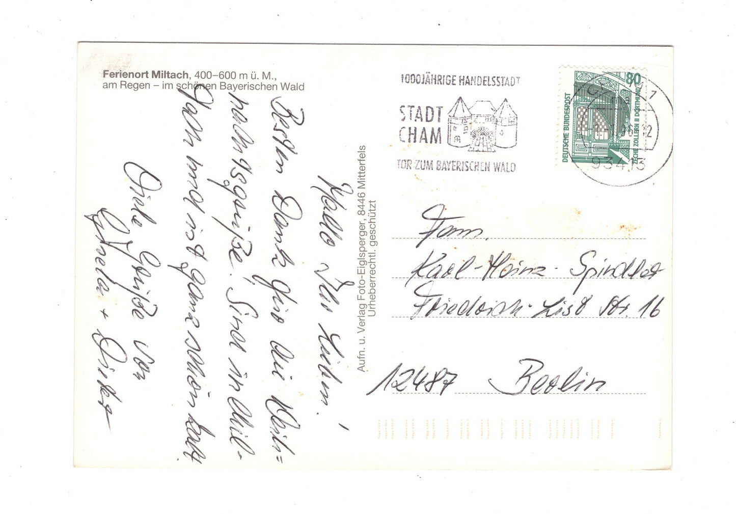 Ansichtskarte Miltach / Bayerischer Wald