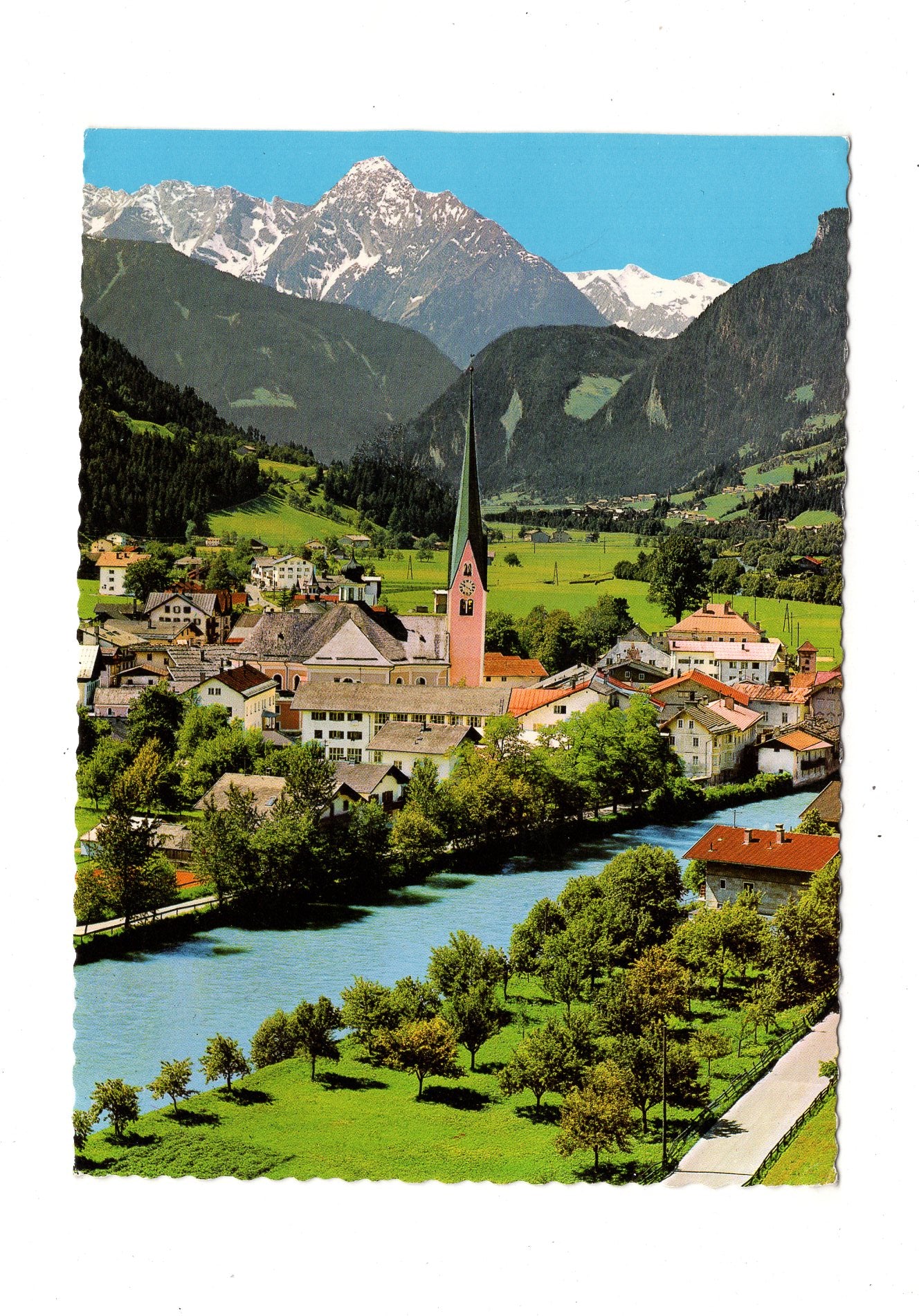Ansichtskarte Zell am Ziller / Zillertal / Tirol / Österreich
