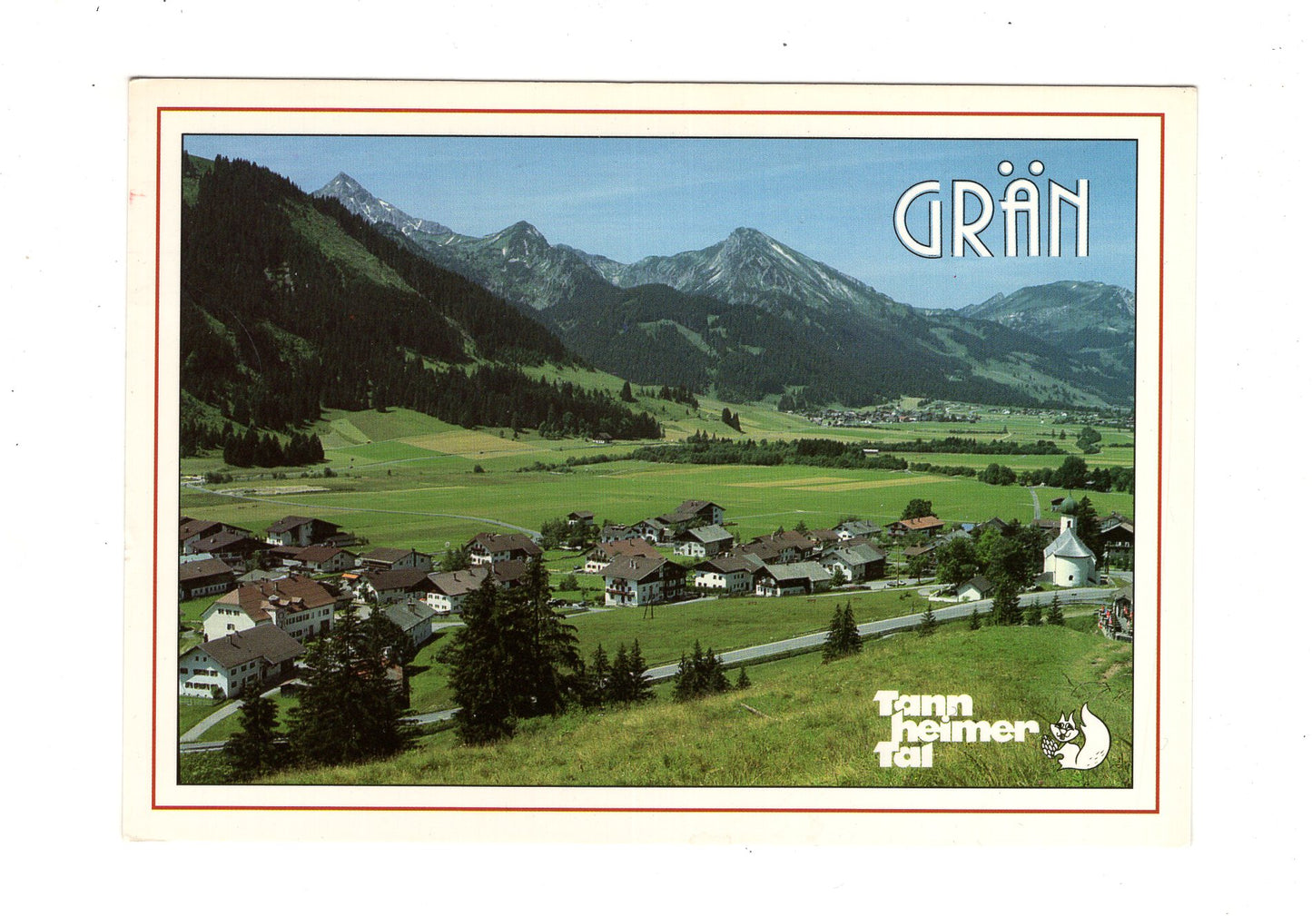 Ansichtskarte Grän / Tannheimer Tal / Tirol / Österreich