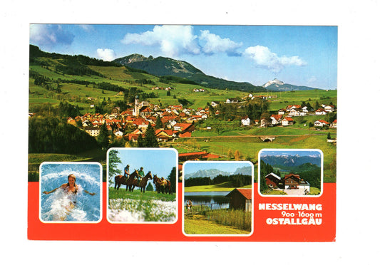 Ansichtskarte Nesselwang im Ostallgäu / H1-55