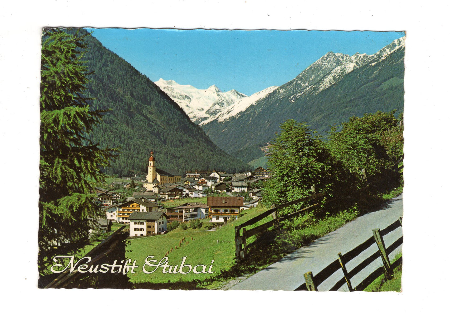 Ansichtskarte Neustift / Stubai / Österreich