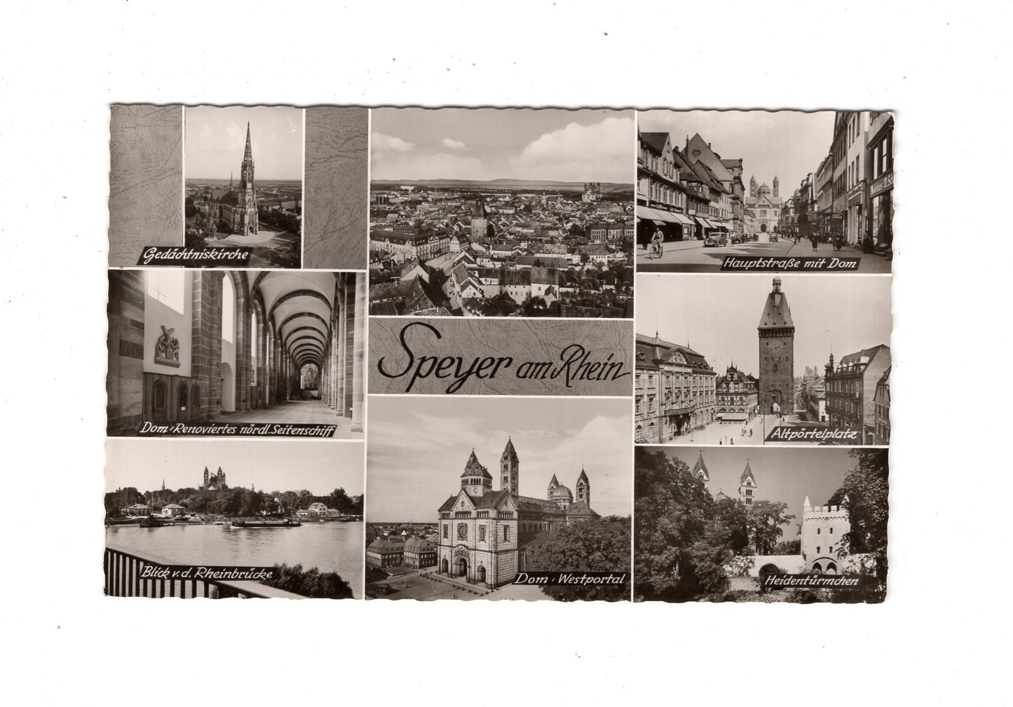 Ansichtskarte Speyer am Rhein / Gedächtniskirche +++ / M1-64