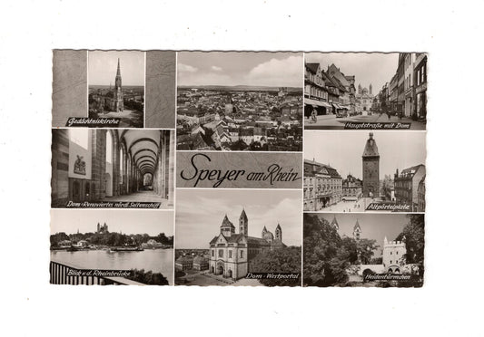 Ansichtskarte Speyer am Rhein / Gedächtniskirche +++ / M1-64