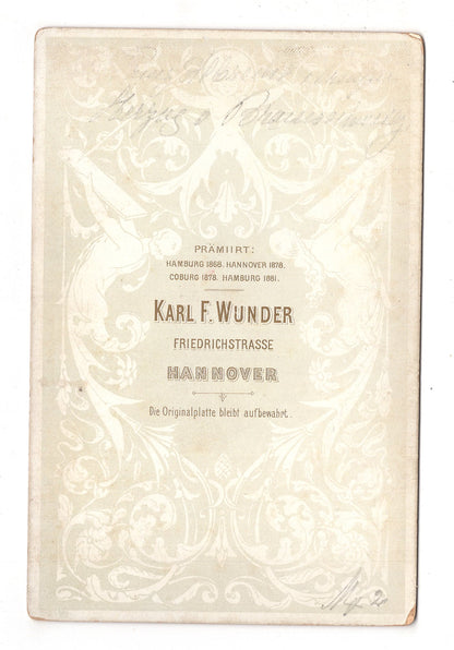 Fotografie Albrecht von Preußen - Hannover 1883 / CAB U-21