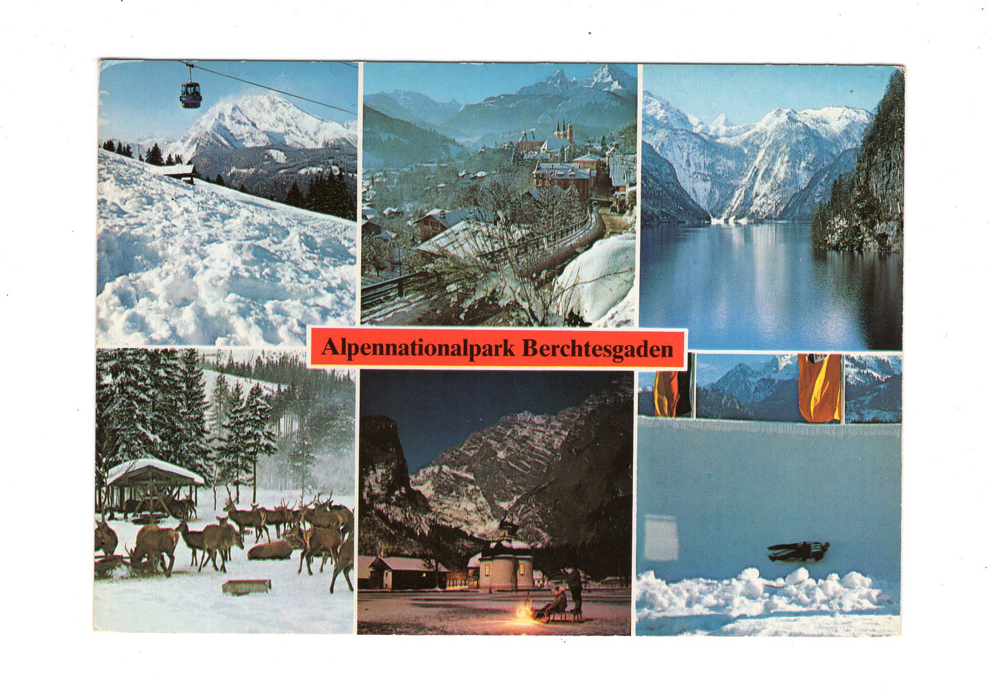 Ansichtskarte Alpennationalpark Berchtesgaden