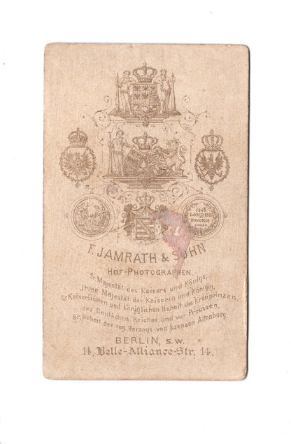 Fotografie Damenportrait - Berlin 1880er