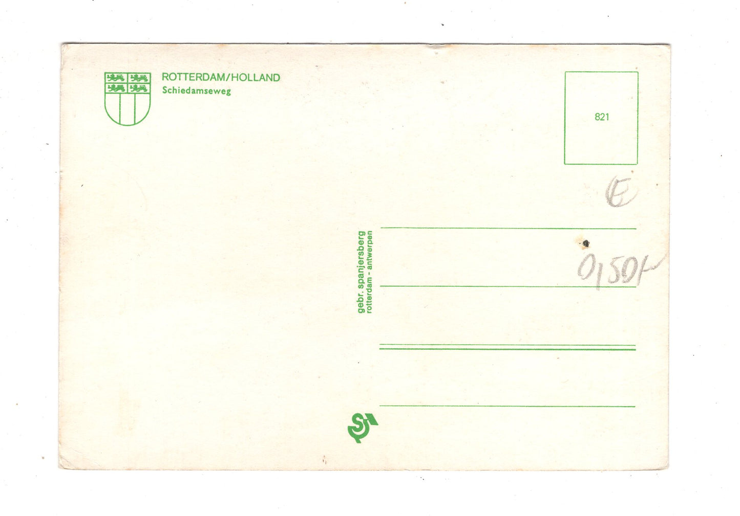 Ansichtskarte Amsterdam / Schiedamseweg / Niederlande / M1-69