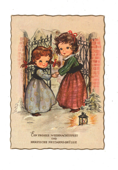 Ansichtskarte Feiertage / Frohe Weihnachten / K1-61