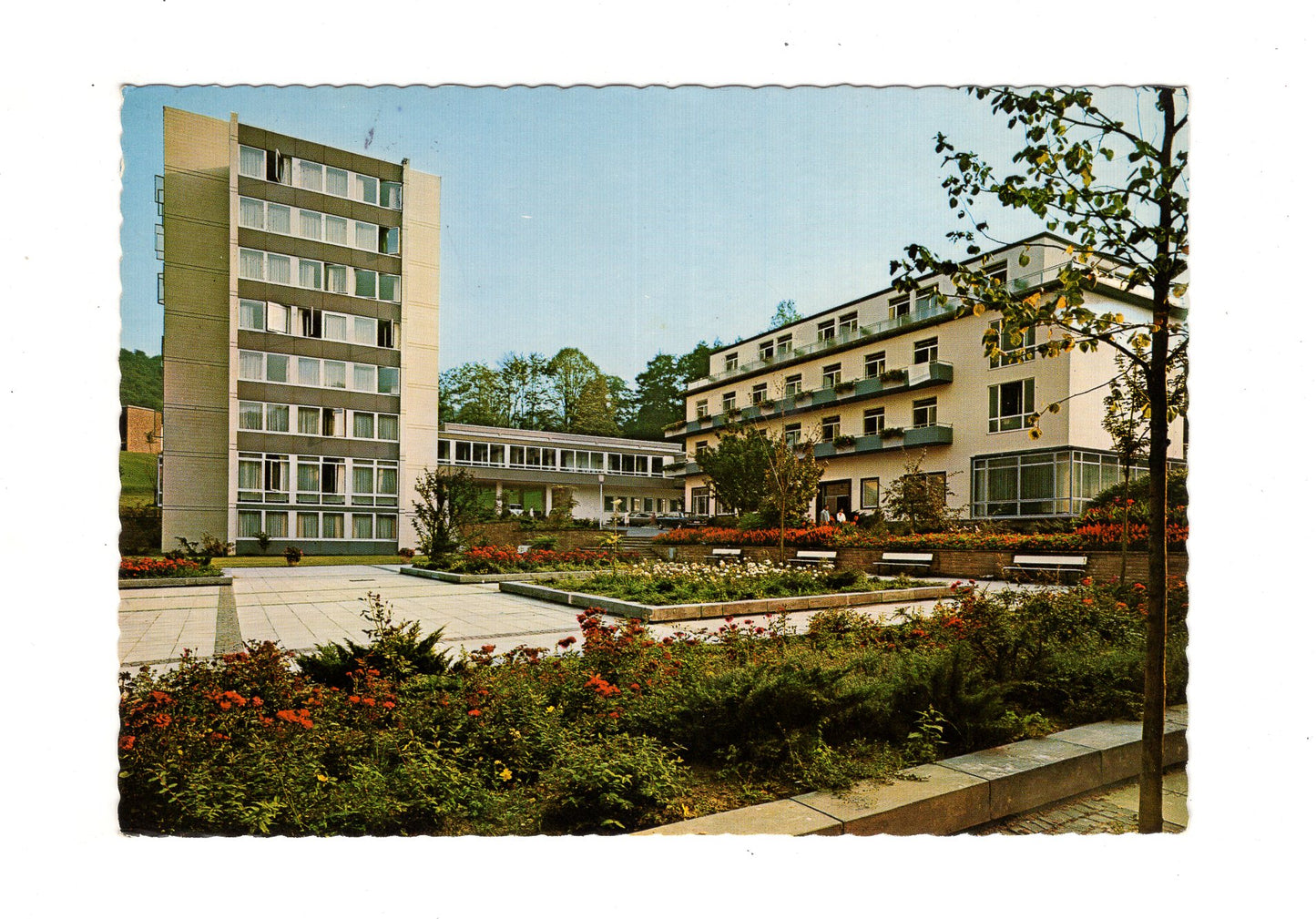 Ansichtskarte Bad Salzig / LVA Sanatorium