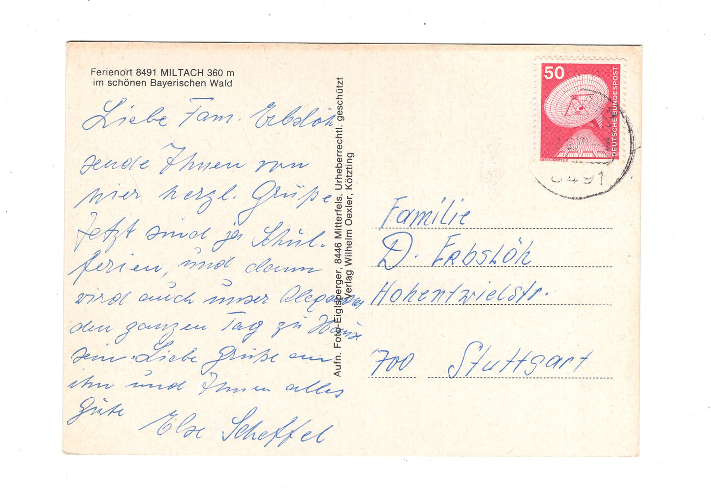 Ansichtskarte Miltach / Bayerischer Wald