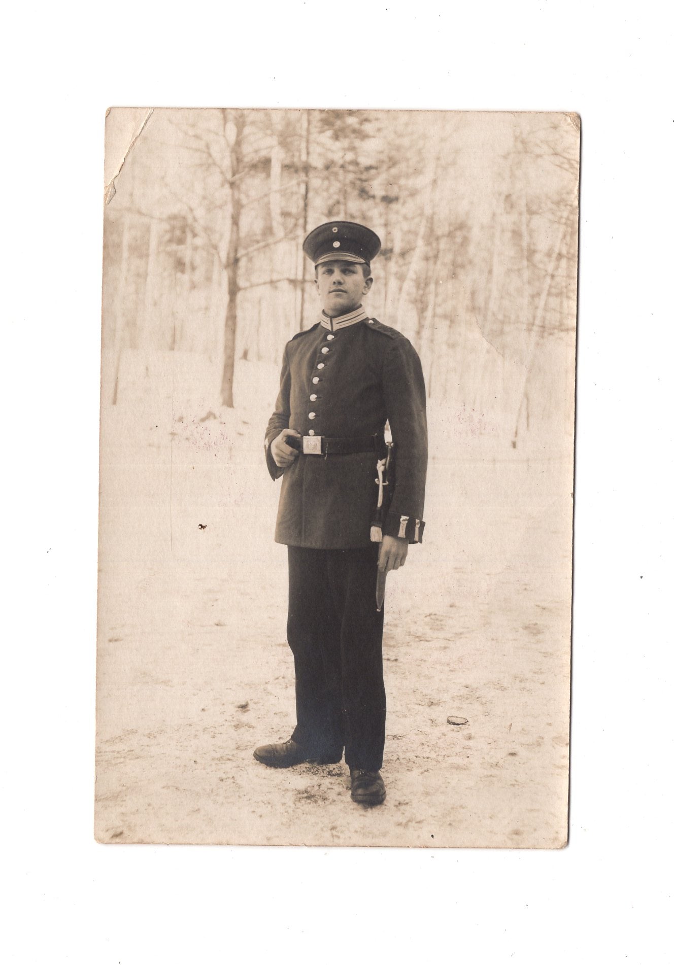 Ansichtskarte / Foto / Portraitfoto Soldat