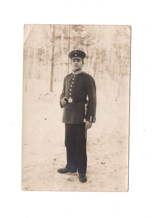 Ansichtskarte / Foto / Portraitfoto Soldat
