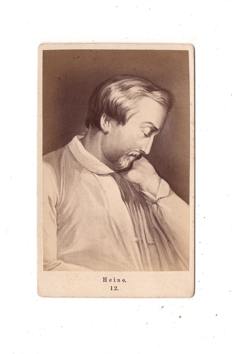 Fotografie Kunst / Heinrich Heine - 1870er