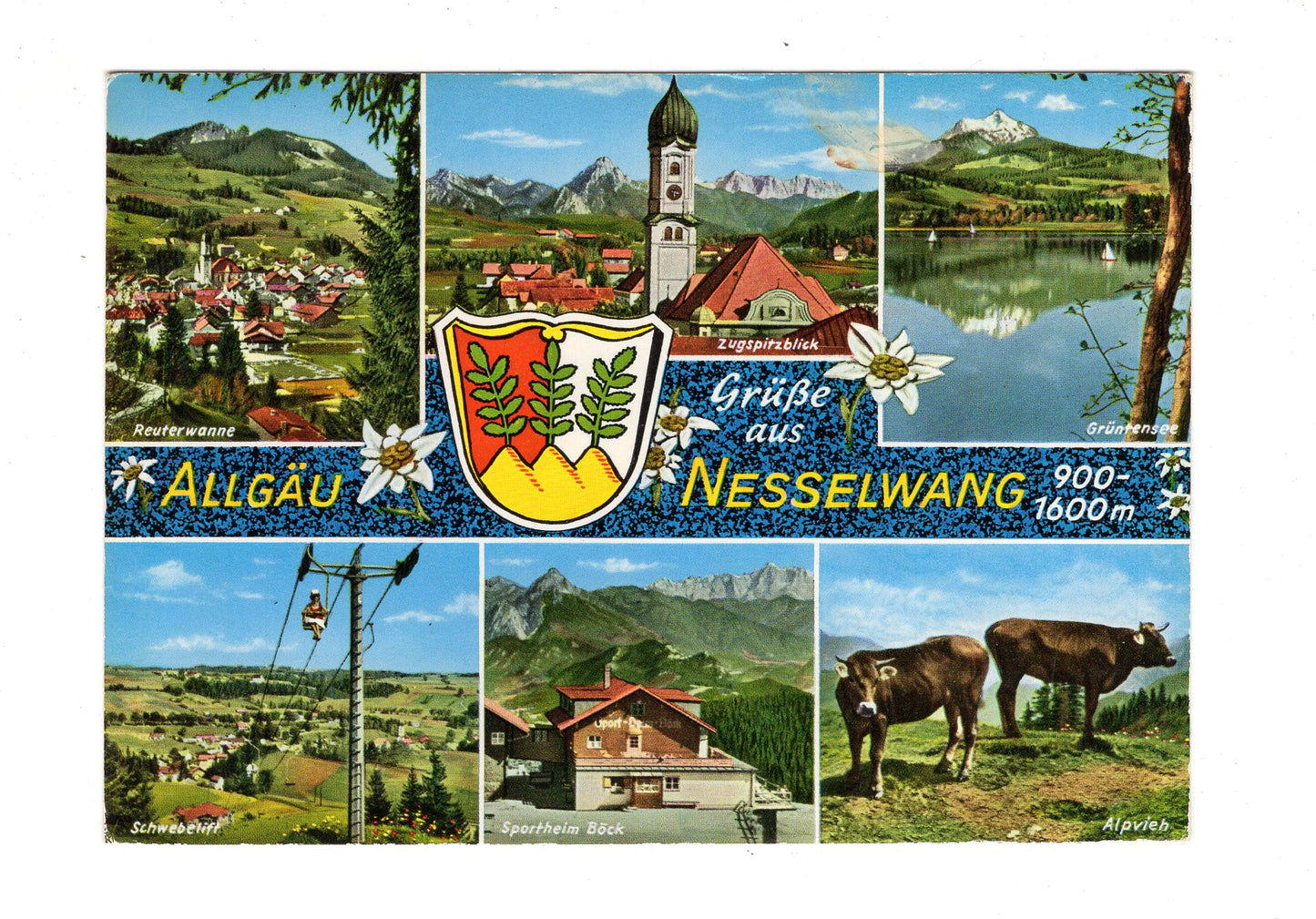 Ansichtskarte Nesselwang im Allgäu / H1-55
