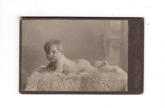 Fotografie Schönes Kinderbild / Baby - Steglitz 1900er