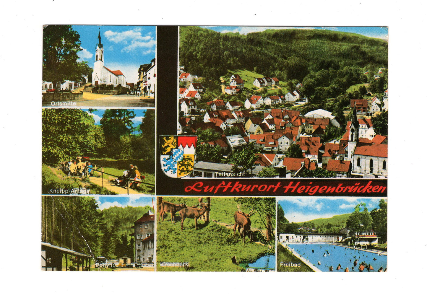 Ansichtskarte Heigenbrücken im Spessart