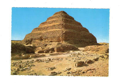 Ansichtskarte Sakkarah / Stufenpyramide / Ägypten