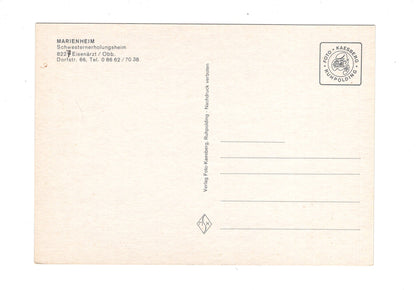 Ansichtskarte Marienheim / Eisenärzt / Oberbayern / I1-52