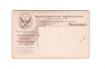 Fotografie Damenportrait - Verviers um 1900