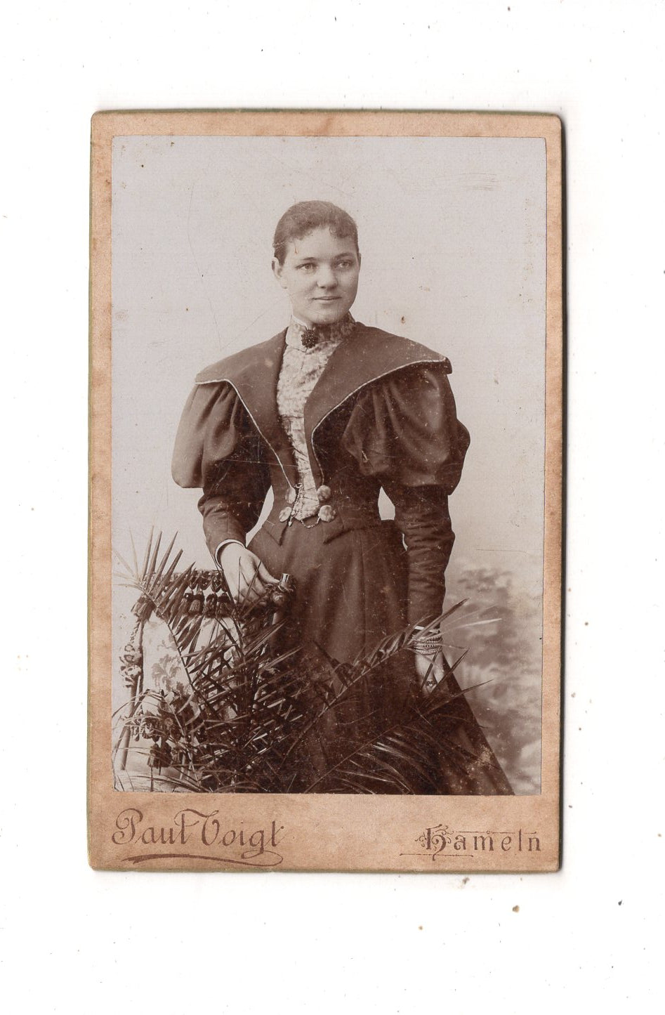 Fotografie Feine Dame - Hameln 1890er