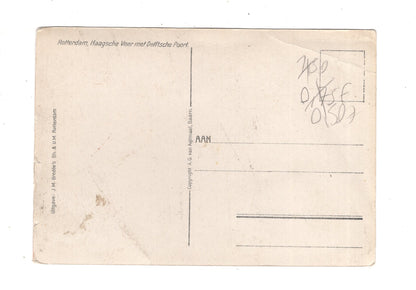Ansichtskarte Rotterdam / Haagsche Veer / Niederlande / M1-69