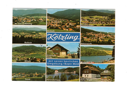 Ansichtskarte Kötzting mit Umgebung / Bayerischer Wald