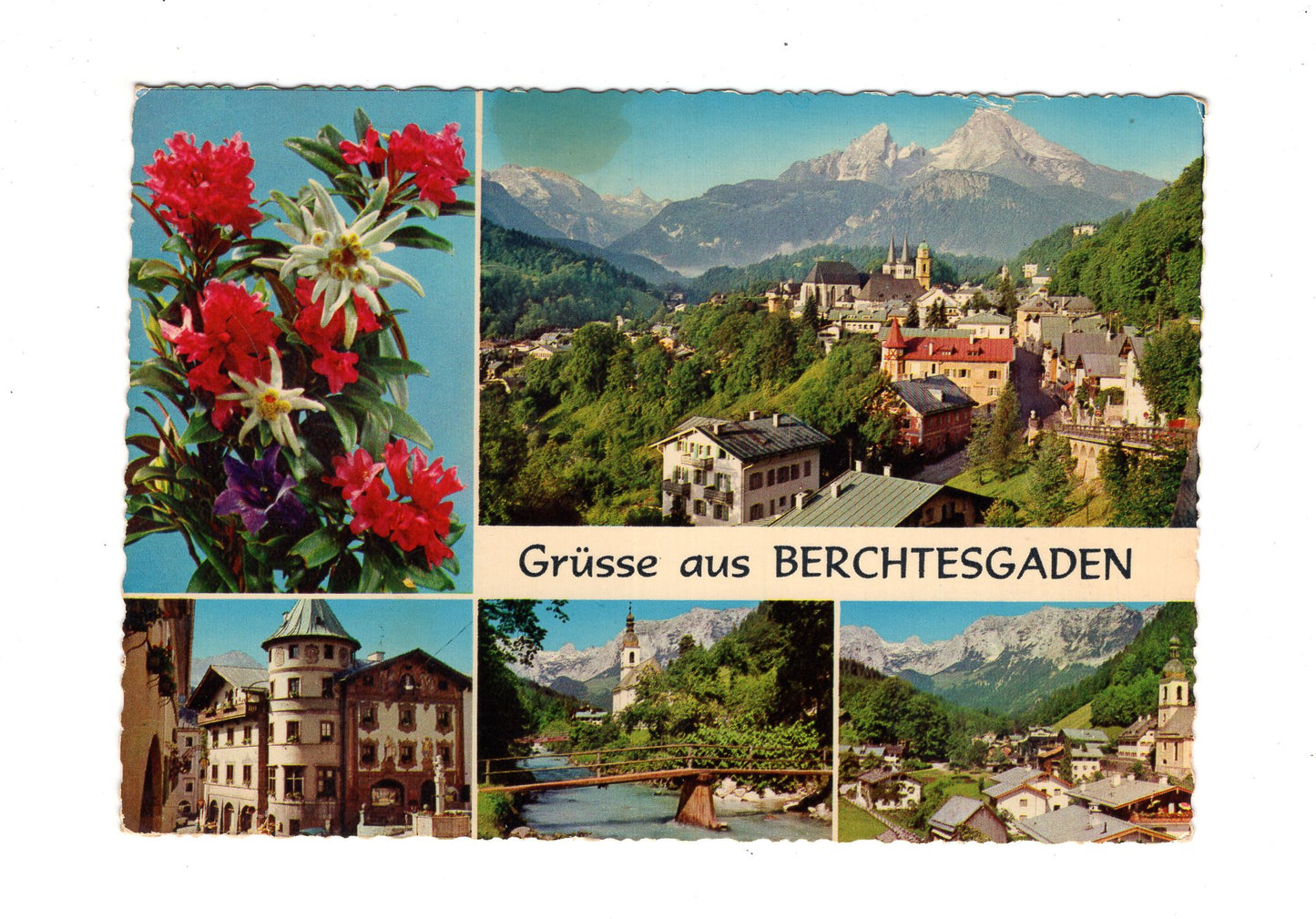 Ansichtskarte Grüße aus Berchtesgaden