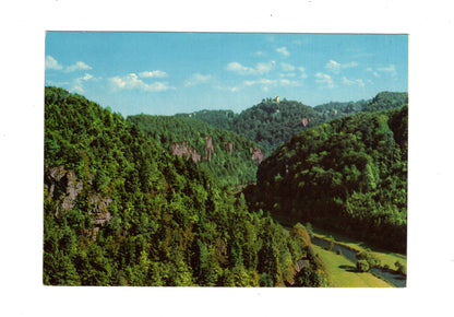 Ansichtskarte Wiesenttal / Fränkische Schweiz / Blick auf Burg Gößweinstein