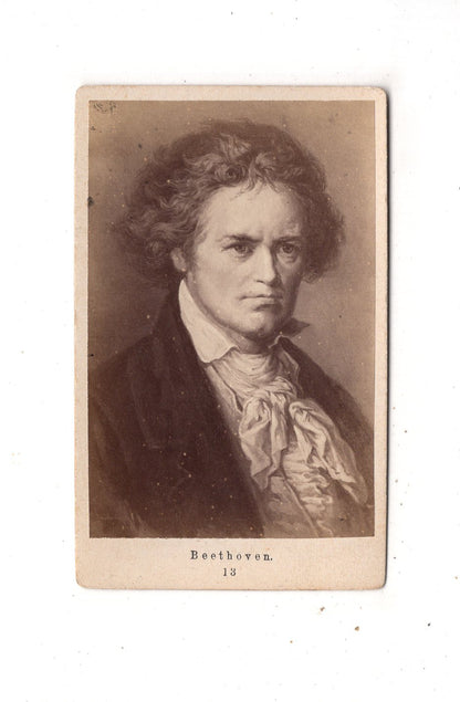 Fotografie Kunst / Ludwig van Beethoven - 1870er