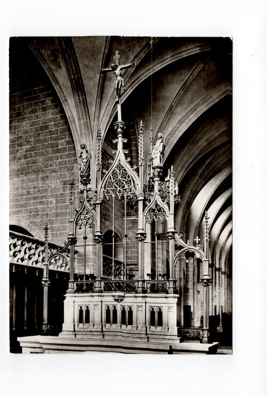 Ansichtskarte Augsburg / Dom / Bronzeretabel auf dem Altar