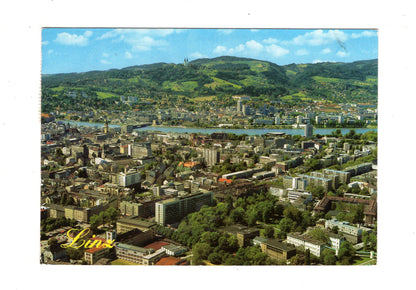 Ansichtskarte Donaustadt Linz / Österreich
