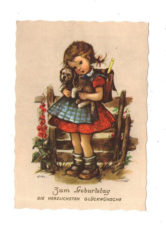 Ansichtskarte Glückwünsche / Glückwunsch zum Geburtstag / L1-57