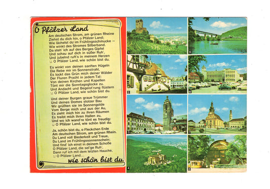 Ansichtskarte Pfälzer Land / Schloss Hambach / Grünstadt +++