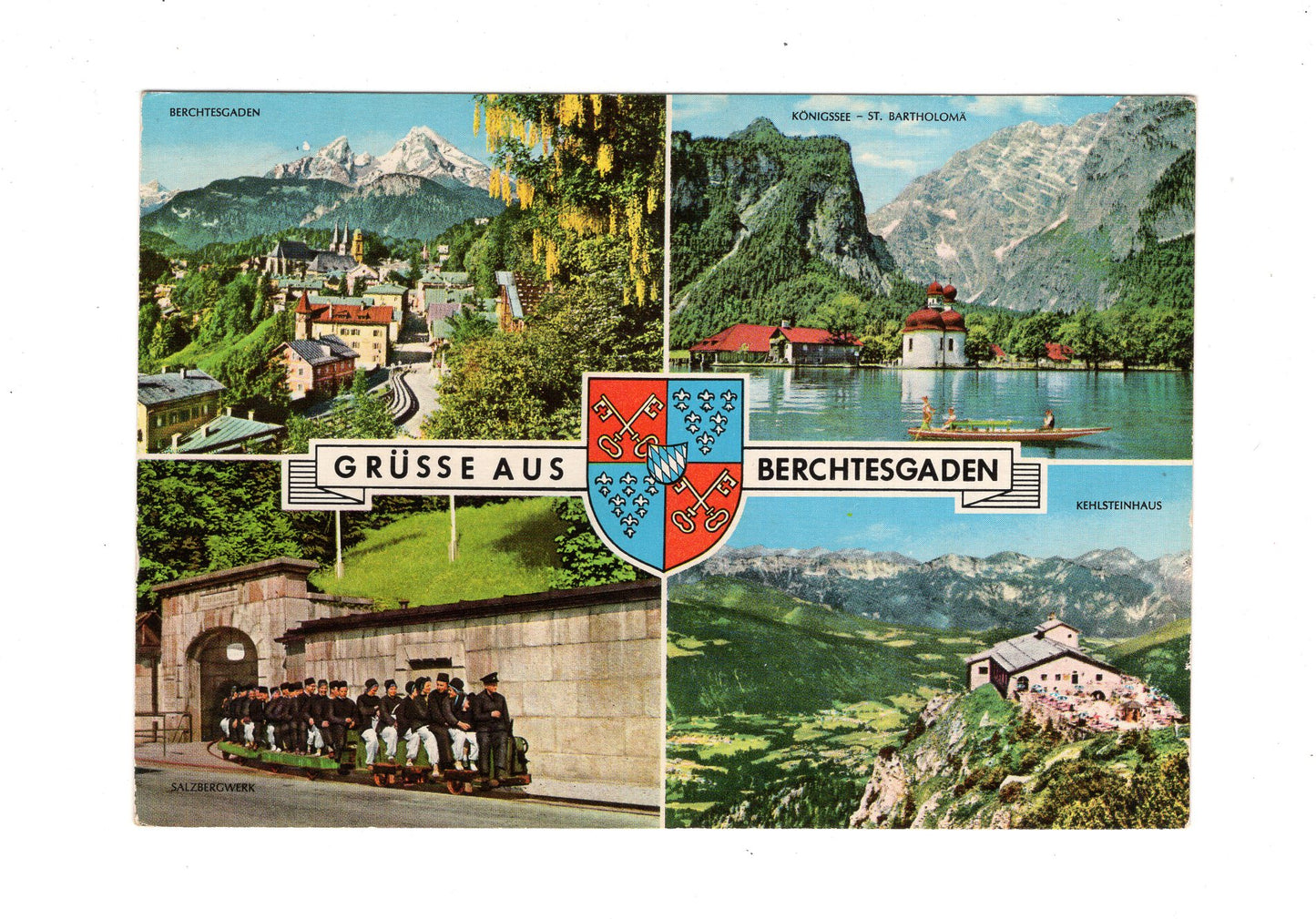 Ansichtskarte Berchtesgaden / Salzbergwerk +++