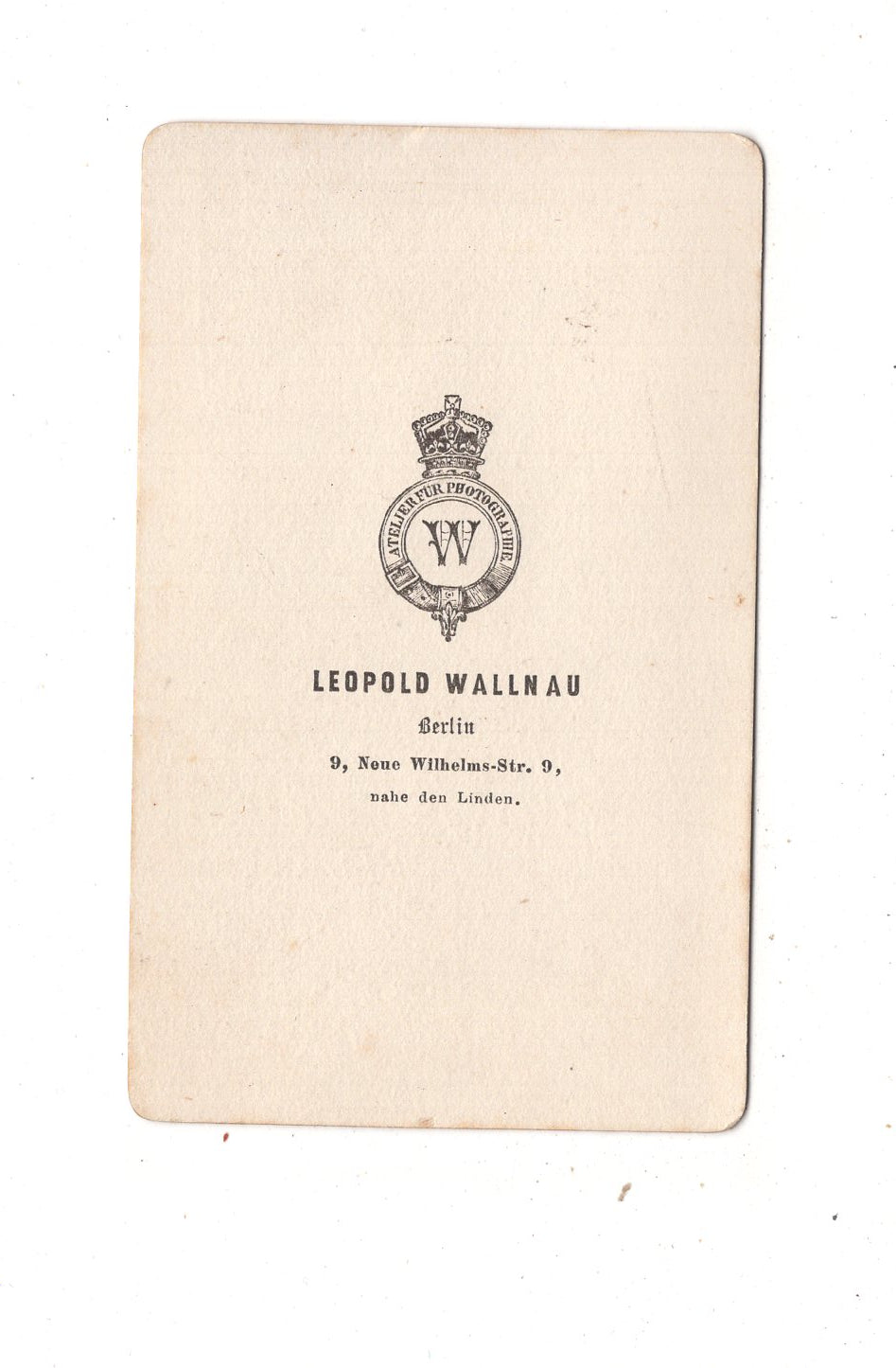 Fotografie Soldat mit Epauletten - Berlin 1860er / CDV M1-07