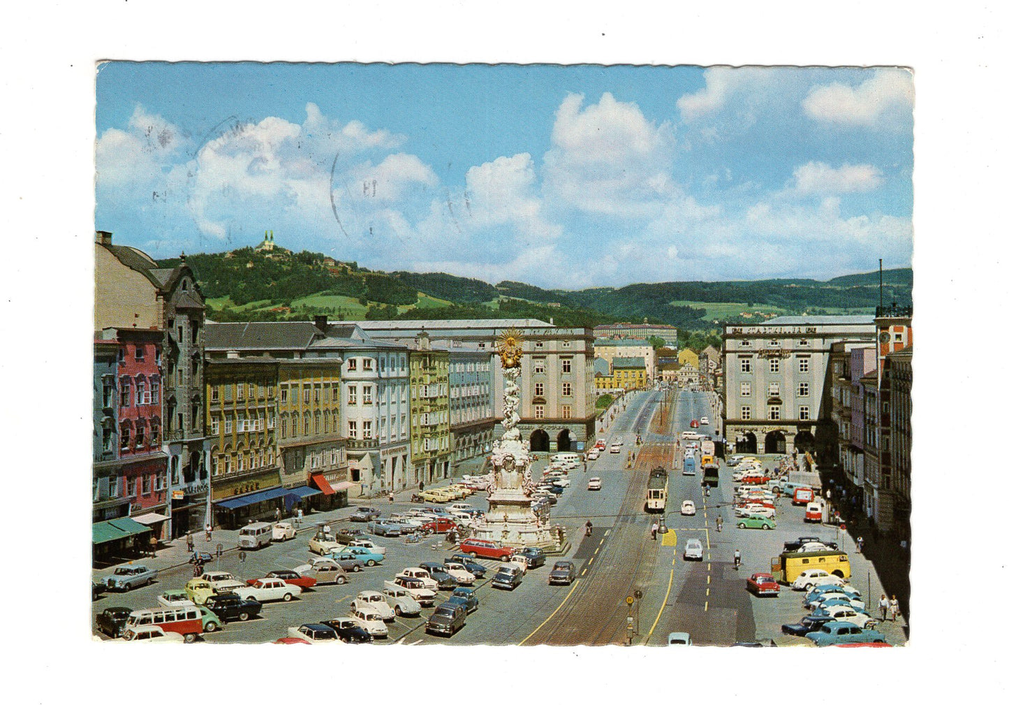 Ansichtskarte Linz an der Donau / Hauptplatz +++ / Österreich