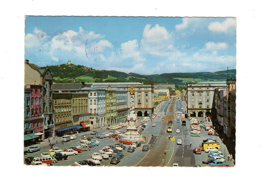 Ansichtskarte Linz an der Donau / Hauptplatz +++ / Österreich