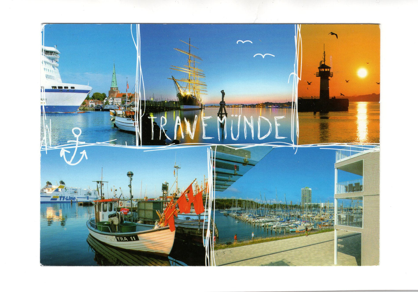 Ansichtskarte Ostseeheilbad Travemünde