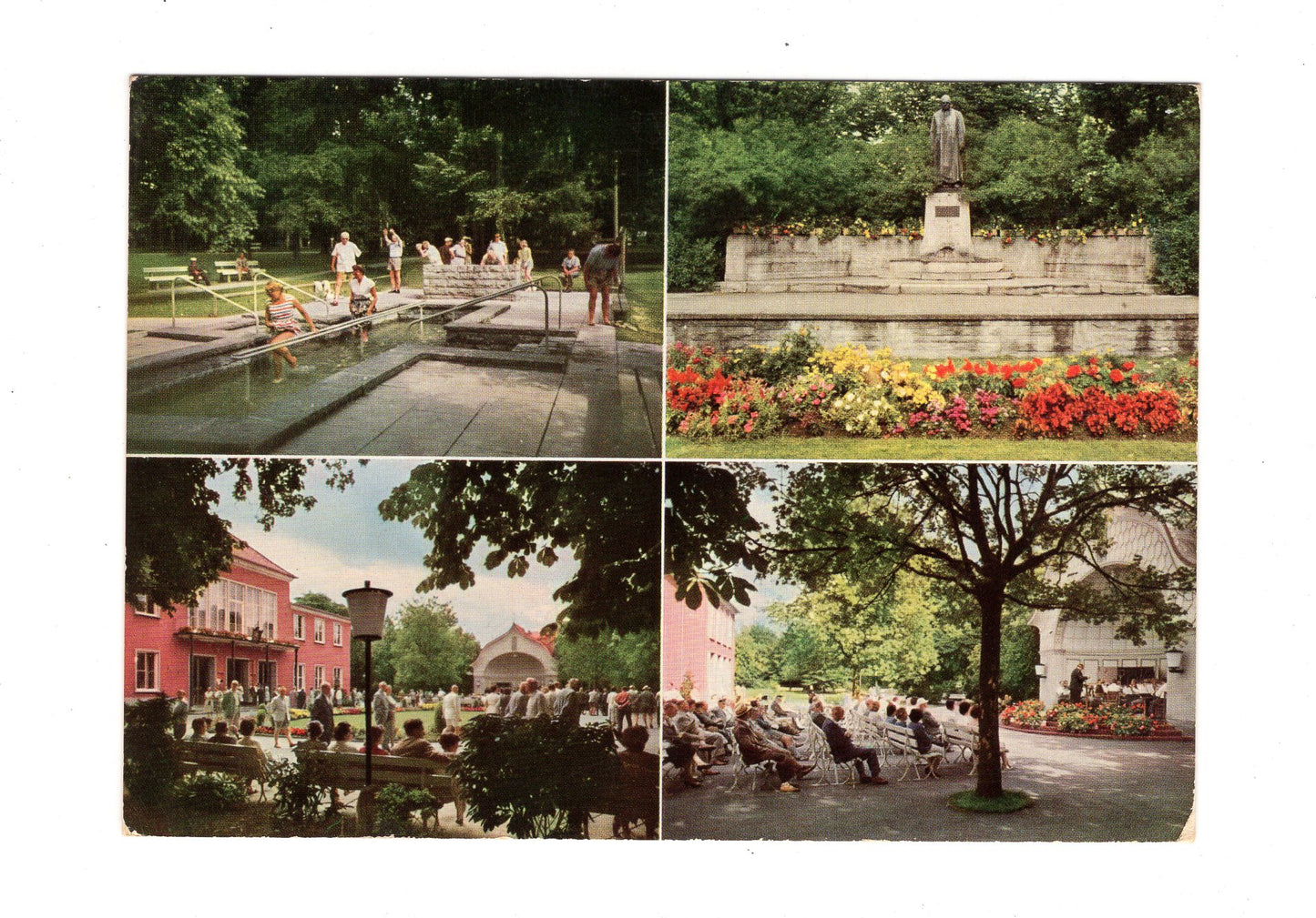 Ansichtskarte Bad Wörishofen / Allgäu / Kneipp-Denkmal +++