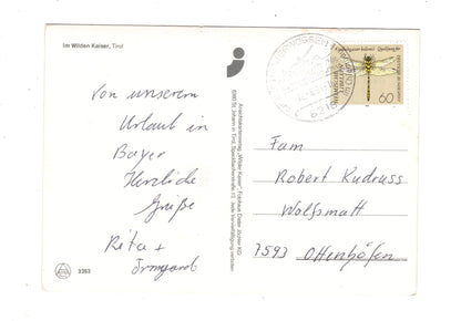 Ansichtskarte Im Wilden Kaiser / Tirol / Österreich / N1-65