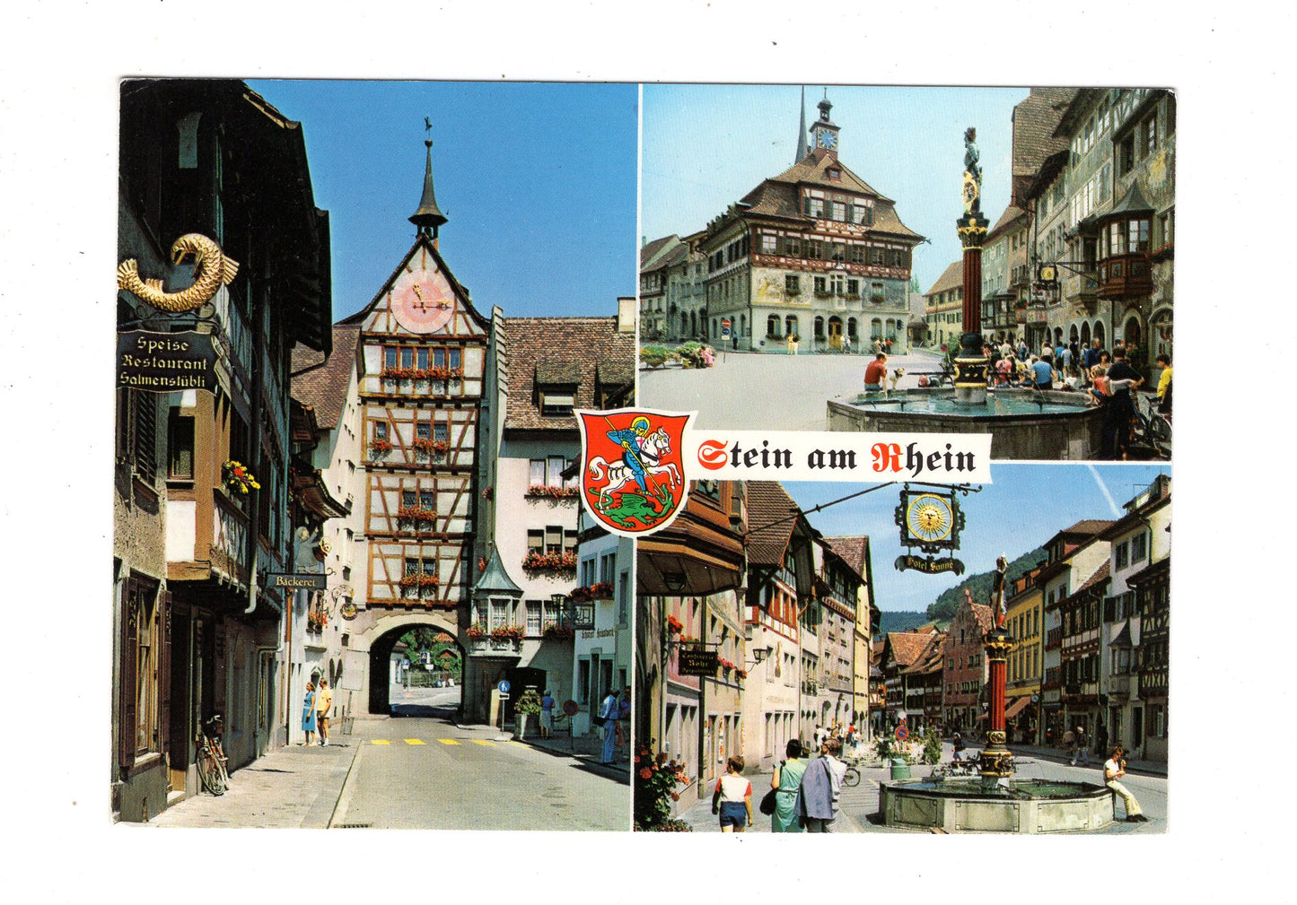 Ansichtskarte Stein am Rhein / Schweiz / M1-64