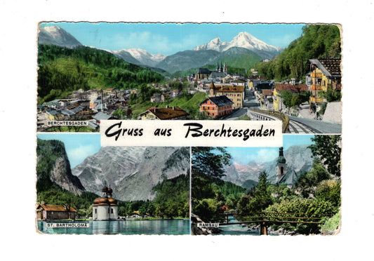 Ansichtskarte Berchtesgaden / St. Bartholomä / Ramsau