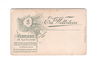 Fotografie Damenportrait - Verviers 1890er