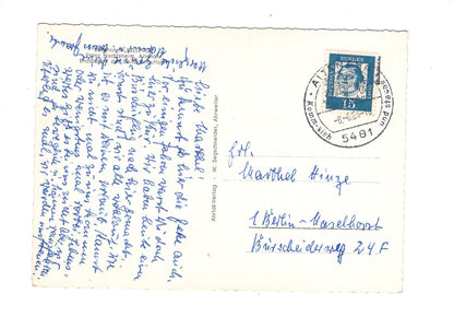 Ansichtskarte Berghotel Bellevue / Altenahr / I1-52