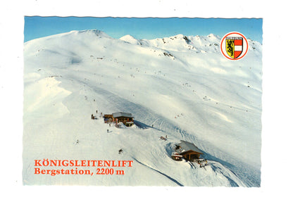Ansichtskarte Königsleitenlift - Bergstation / Österreich
