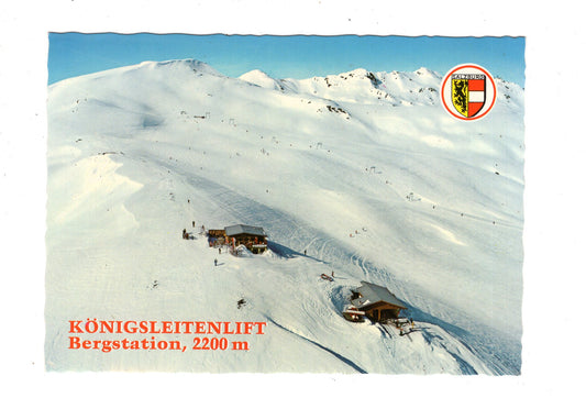 Ansichtskarte Königsleitenlift - Bergstation / Österreich